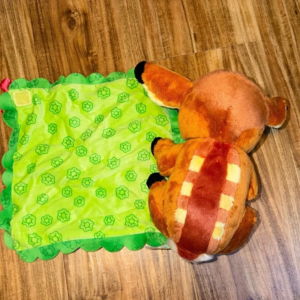 Walt Disney World  Babies Baby Bambi With Blanket Plush 11” stuffed toy kid